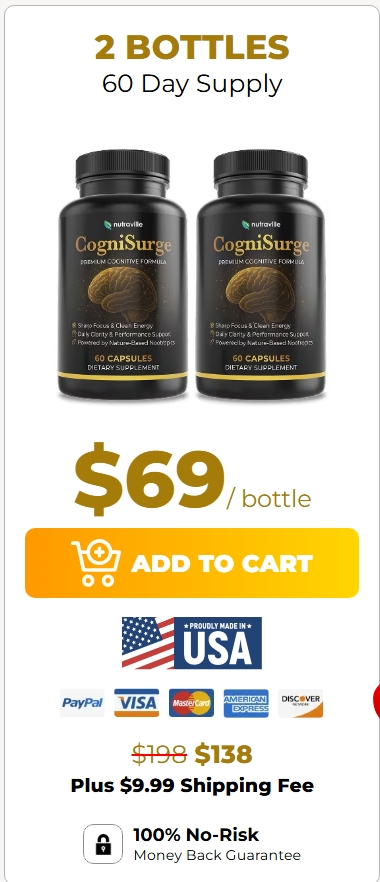 Buy CogniSurge 2 Bottle